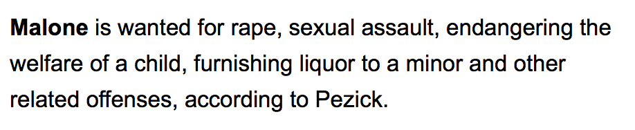 2016-02-02 Malone's crimes