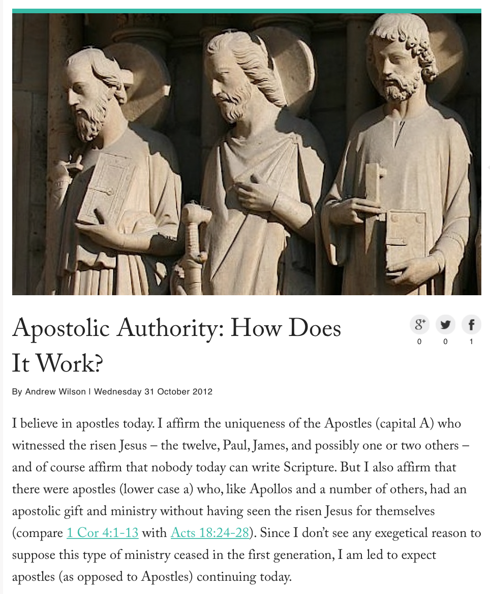 2016-02-04 Advance view of apostles