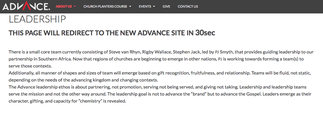 2016-02-04 PJ Smyth Advance Leadership