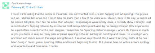 2016-02-17 Mahaney comment arms flapping
