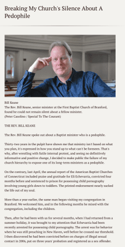 2016-03-23 Bill Keane speaks out