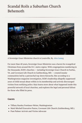 2016-03-31 Radio show on CLC abuse