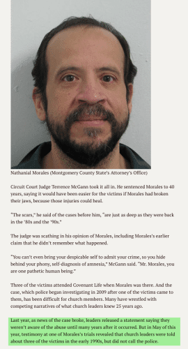 2016-04-04 CLC Pastors new of Morales abuse but did nothing