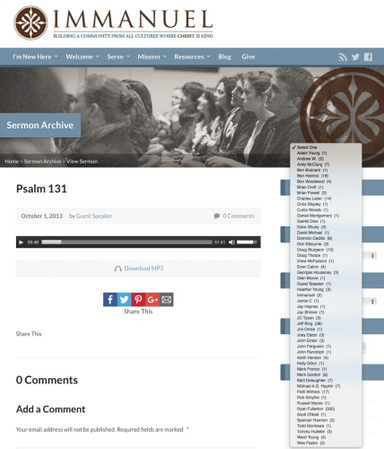 Rightfully ashamed of Mahaney speaking listed as guest only