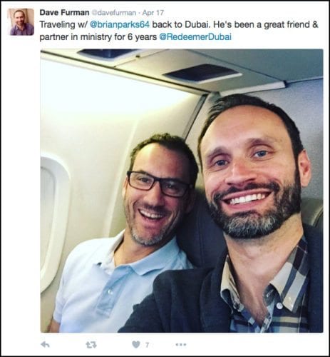 2016-04-21 Dave Furman and Brian Park returning from T4G