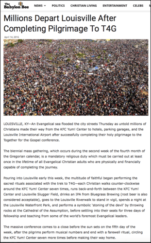 2016-05-09 Babylon Bee Louisville Mecca
