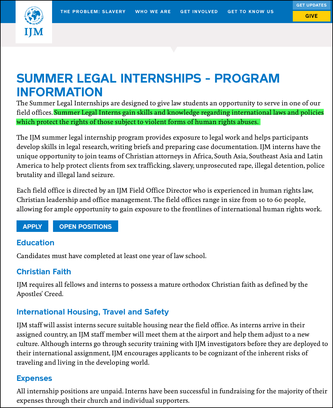 2016-10-14-ijm-summer-legal-jobs - Thou Art The Man