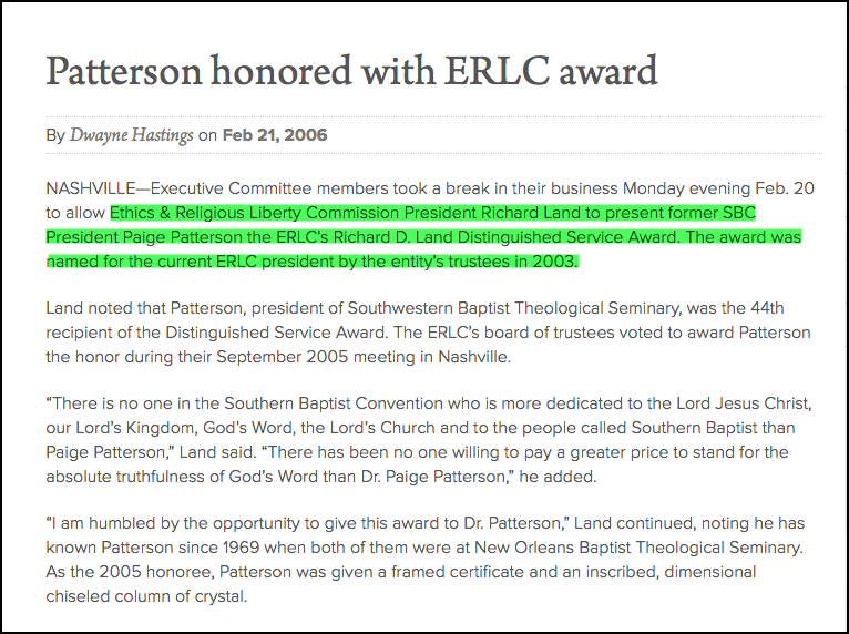 2016-10-17-paige-patterson-awarded-by-land-with-award-named-after-him