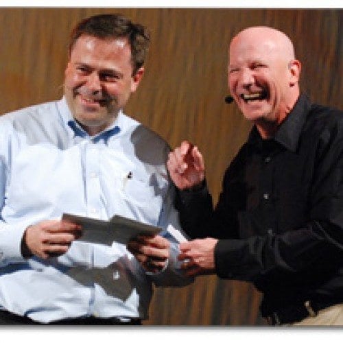 BFF Mark Dever and C.J. Mahaney.